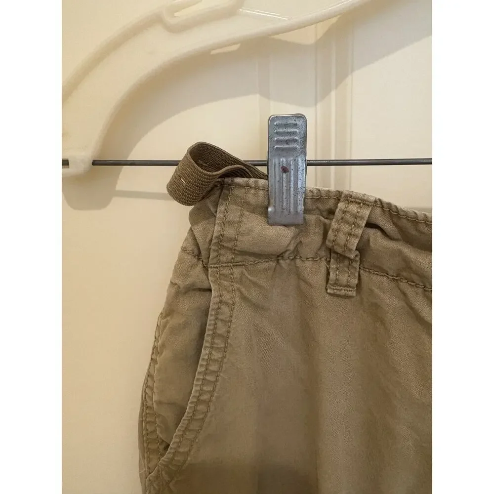 GAP KIDS Boy's Cargo Shorts size 8 reg Khaki Tan Adjustable